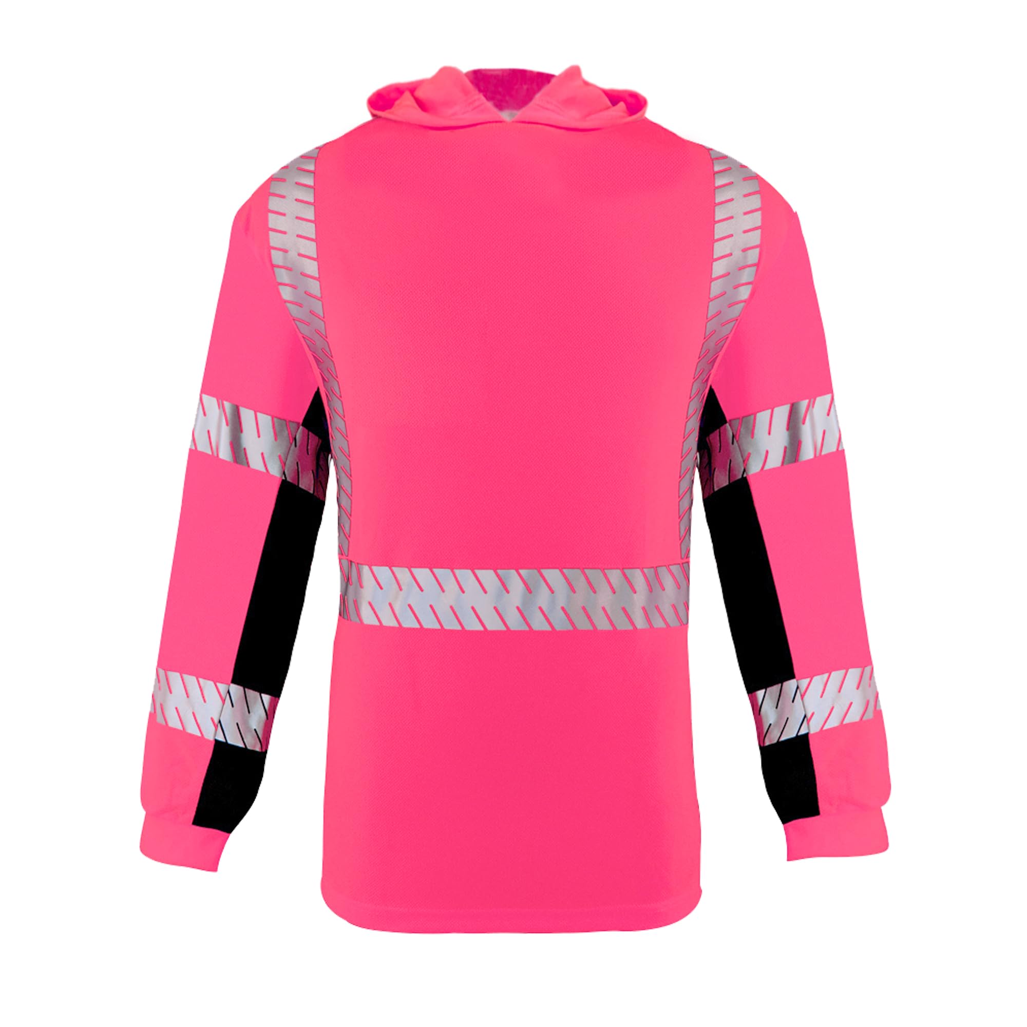 SMASYS Work Safety T Shirts, Class 3 High Visibility Reflective T-Shirt, Construction Workwear for Men and Women
