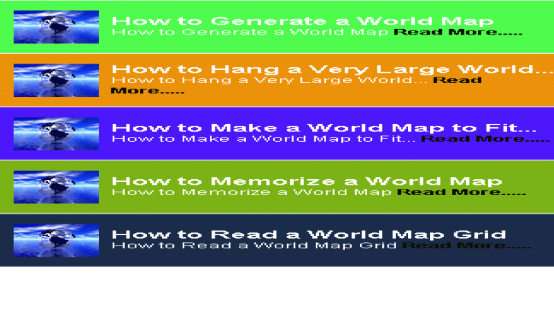 World Map Guide-App im Amazon Appstore