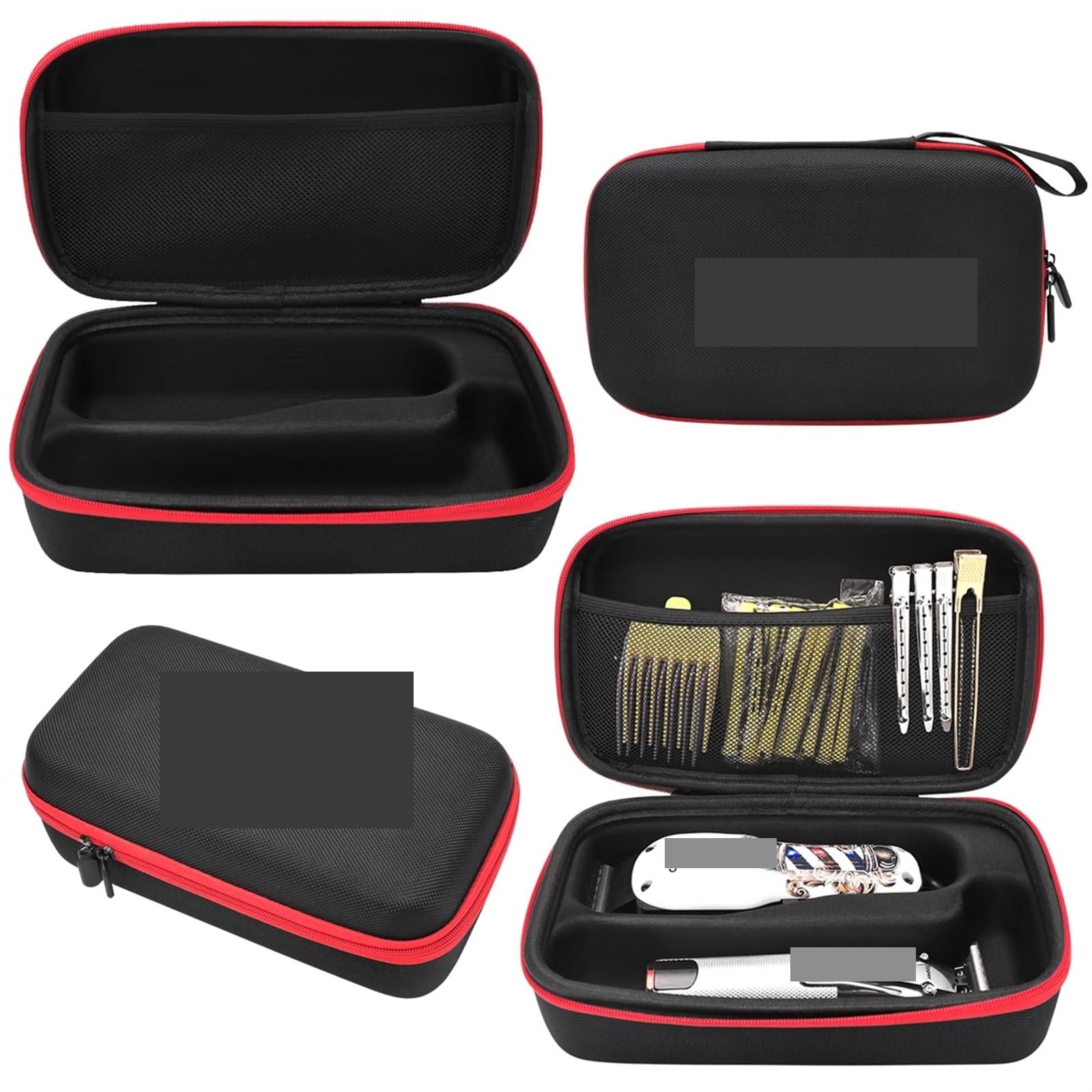 Friseur-Werkzeugtasche Barbershop Haarschnitt-Koffer, Friseur-Elektro-Haarschneidemaschine, Tasche, Pro, Friseurkämme, Werkzeuge, Aufbewahrungskoffer, Salon-Styling, Reisehandtasche(S)