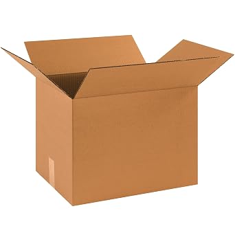 BOXES FAST 17 x 13 x 13 Corrugated Cardboard Boxes, Medium 17"L x 13"W x 13"H, Pack of 25 | Shipping, Packaging, Moving, Storage Box for Home or Business, Strong Wholesale Bulk Boxes