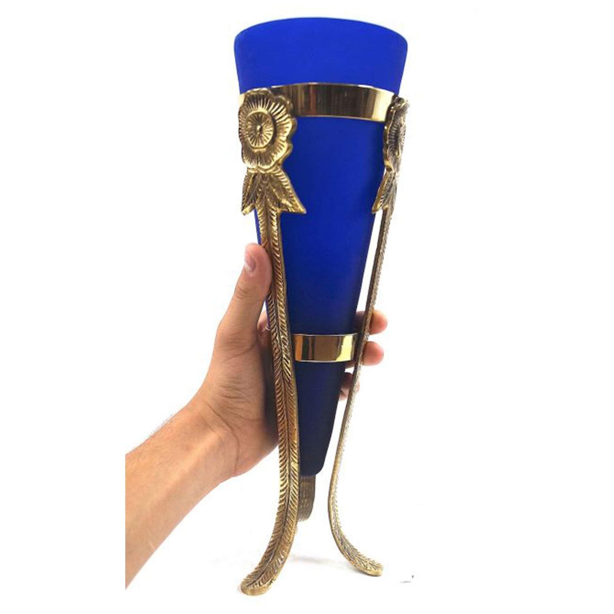 INDIA OVERSEAS TRADING CORP Tall Votive w/Brass