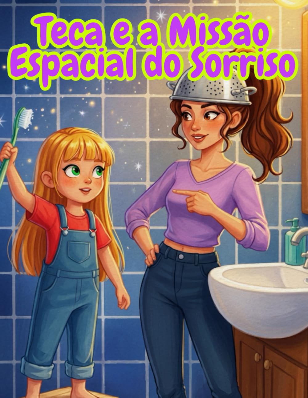 Teca e a Grande Missão Espacial do Sorriso: Uma aventura divertida para ensinar higiene bucal às crianças