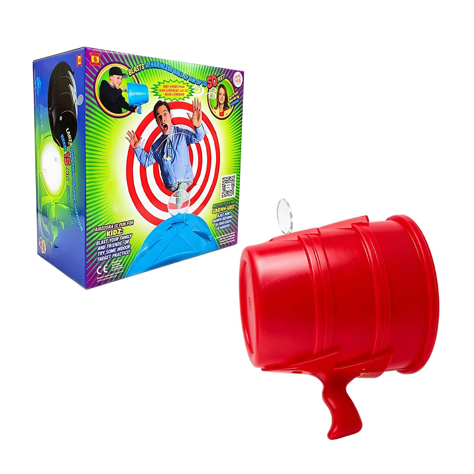 Air Cannon Toy- Handheld Air Blaster for Adults Single Shot Air Vortex Cannon Toys, Air Shooter, Bullseye Blaster as Seen on TV โ image 1