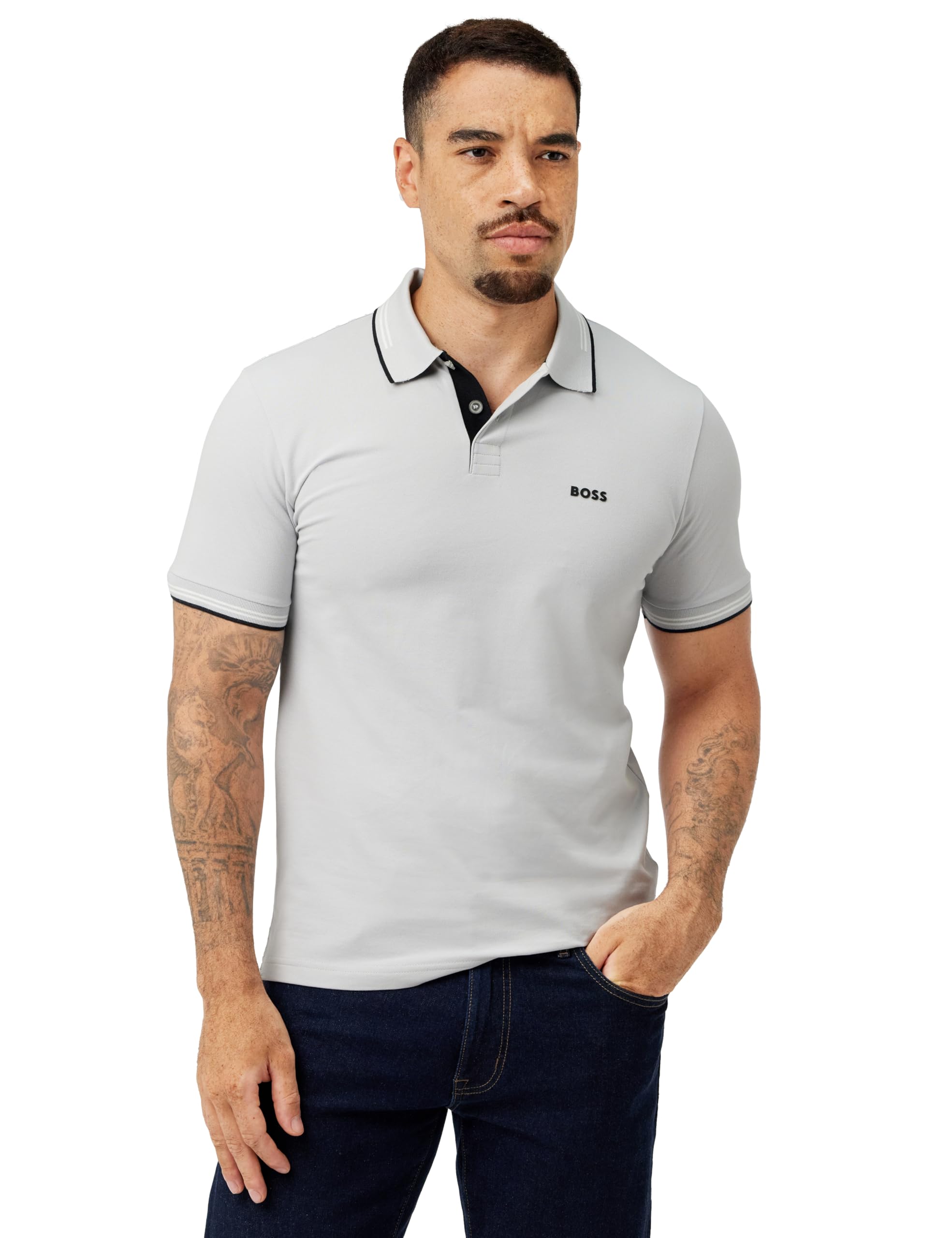 BOSS Herren Paul Polo (1er Pack)