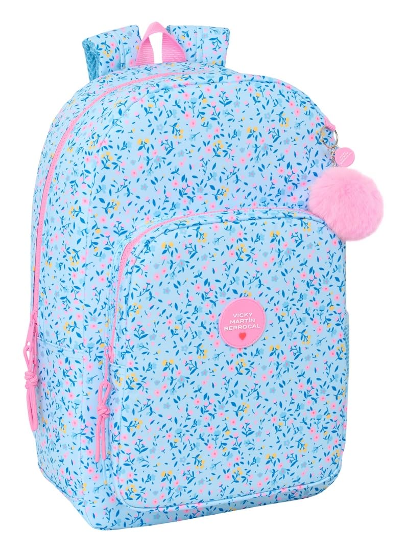 Safta VMB PARAÍSO - Mochila Escolar, Adaptable a Carro, Ideal para Niños de Diferentes Edades, Cómoda y Versátil, Calidad y Resistencia