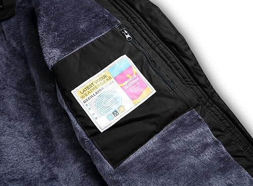 Miniatura 6 de Keevoom Chaquetas de invierno para hombre, abrigos de nieve para esquí, impermeables, con capucha, impermeables, para snowboard, rompevientos