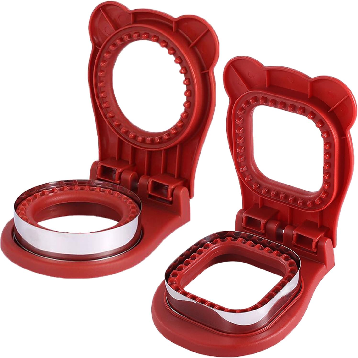 Sandwich Cutter for Kids, Sandwich Press Crimper DIY peanut