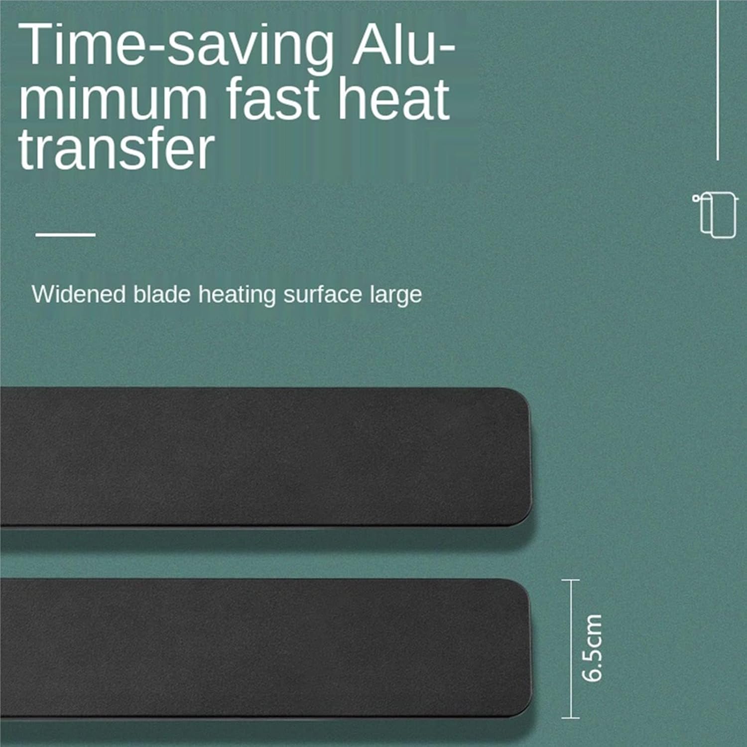 Towel Warmer Rack,6 Bars Heated Towel with Temperature Control,180° Rotation Electric Heater,Plug-in,Type A-Type A(Type C)