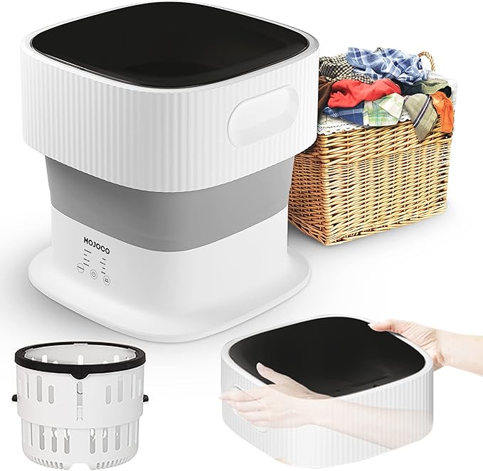 Mojoco Foldable Washing MachinePortable Washing Machine