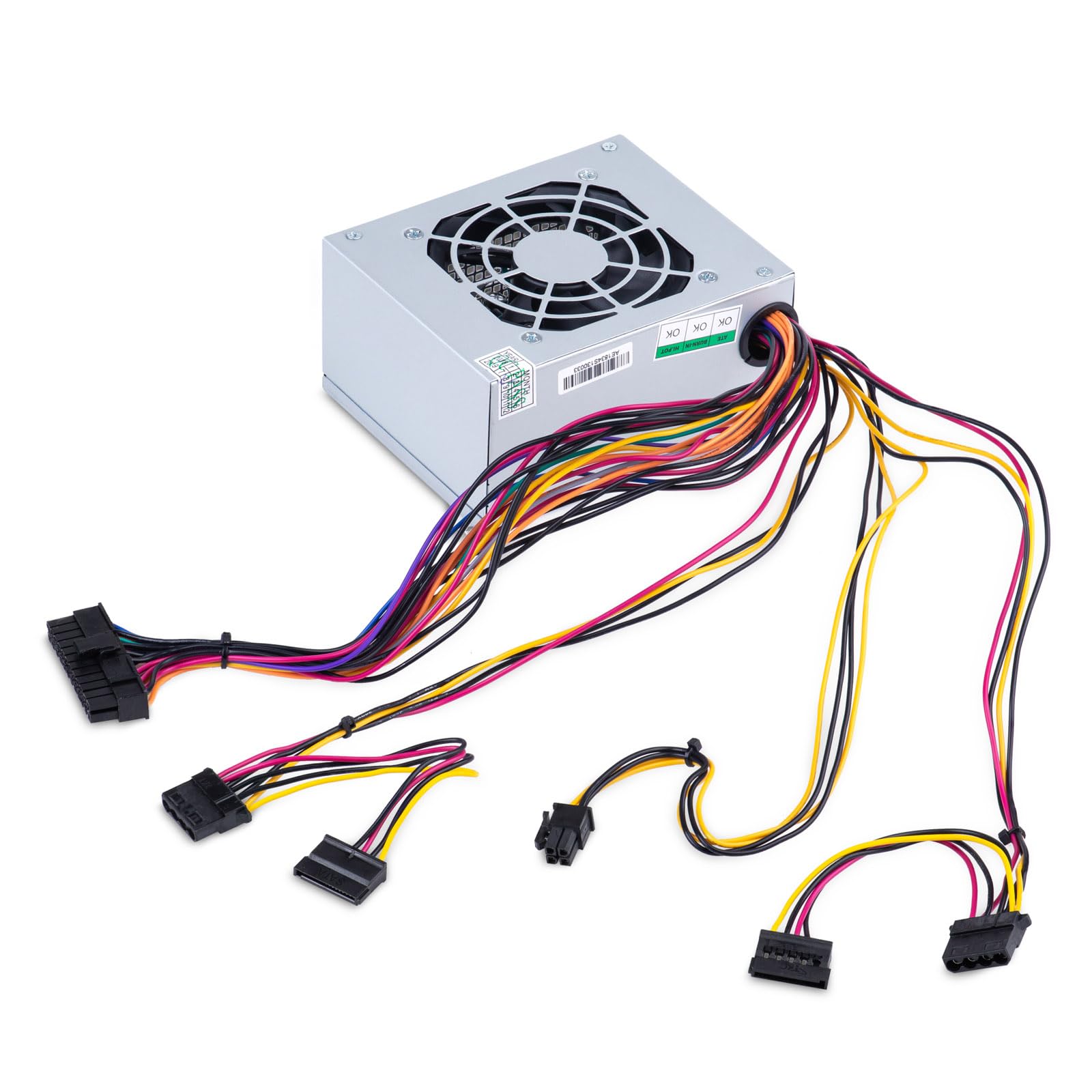 AKYGA AK-S1-300 SFX - Alimentatore di rete per PC 300 W PPFC P4 2X SATA 2X Molex 12 cm