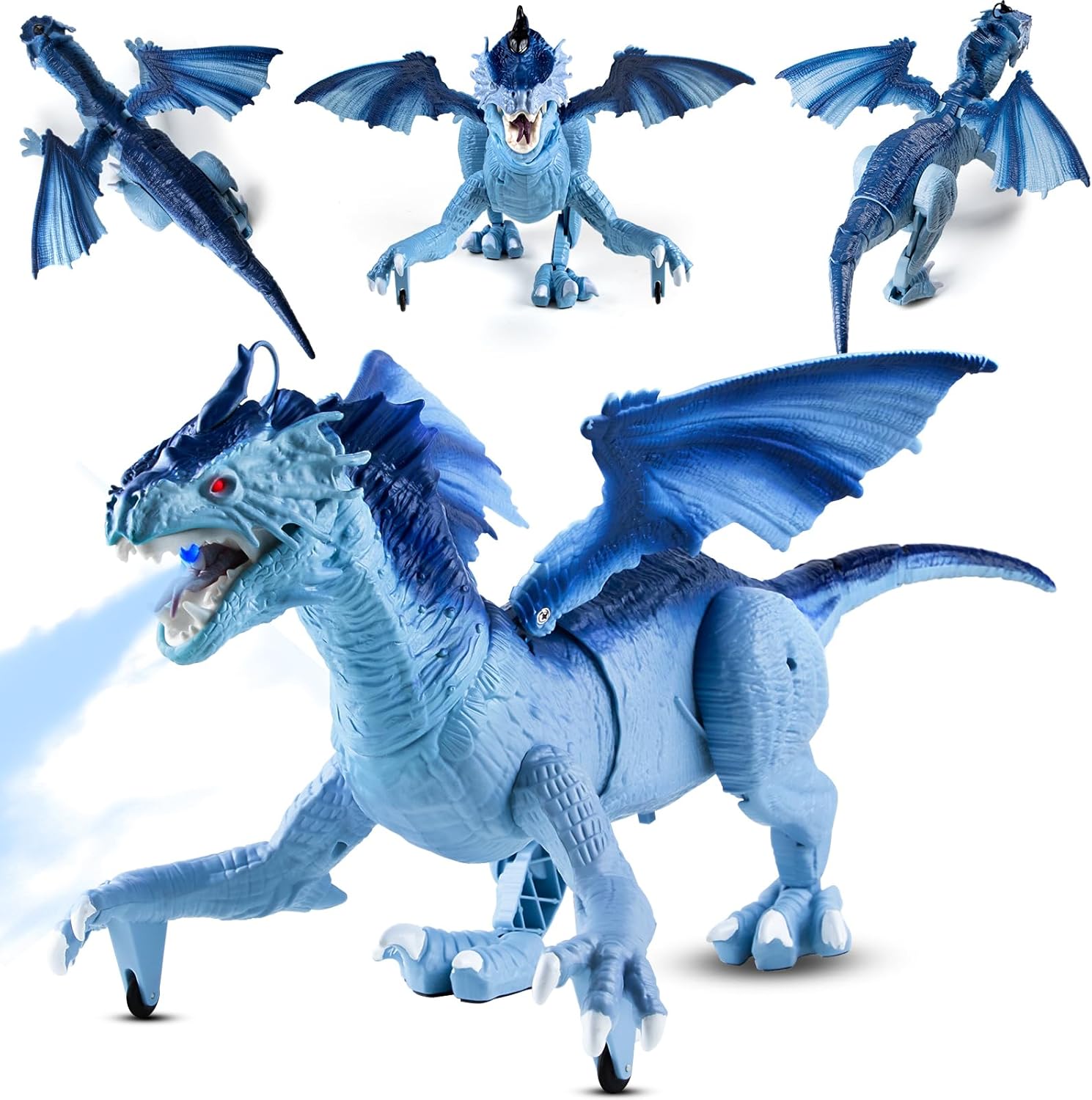 Remote Control Dragon Toy for Kids with 360° Swaying Head