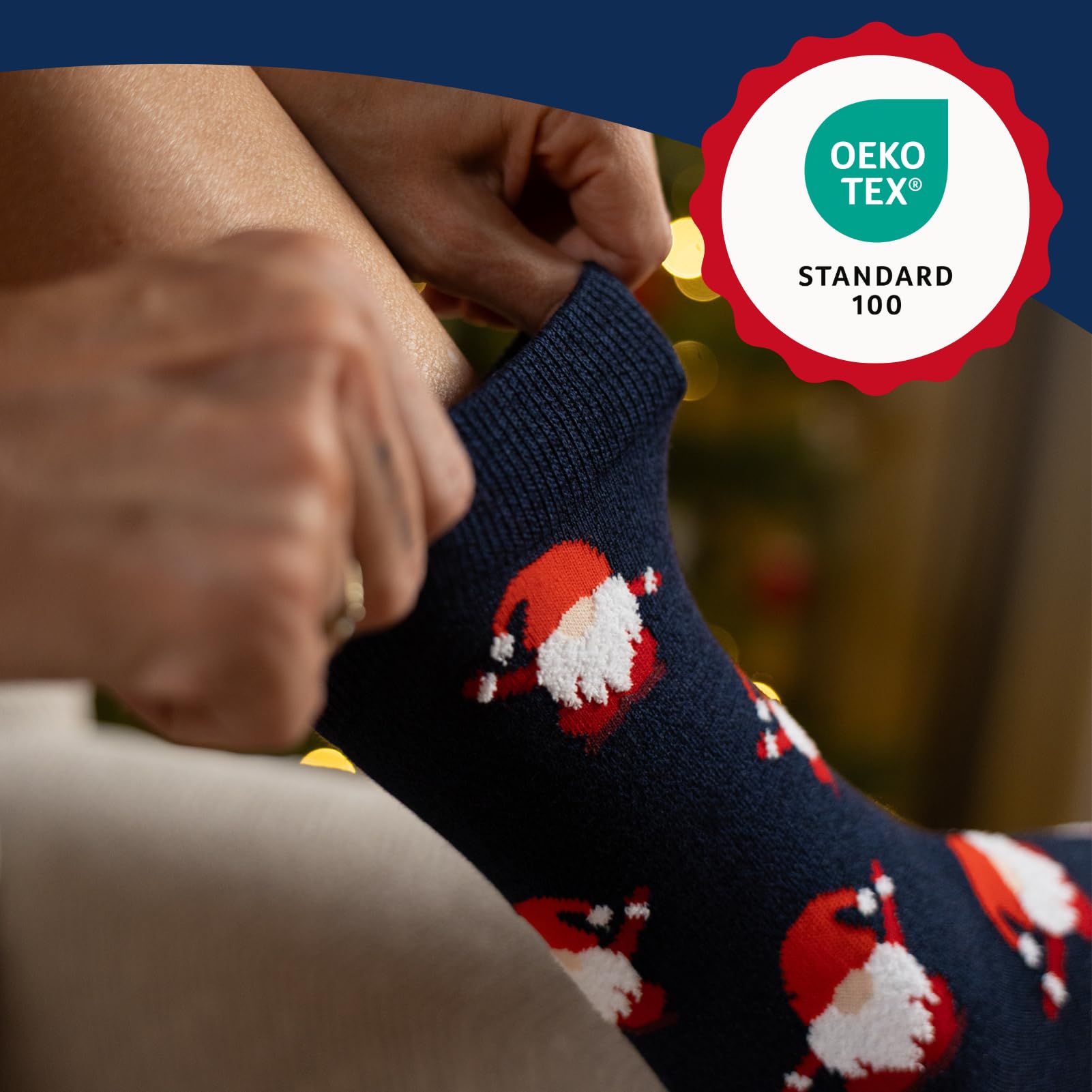 soxo Calendario Dell'avvento - Regalo Natale - Calze Uomo & Donna 35-45
