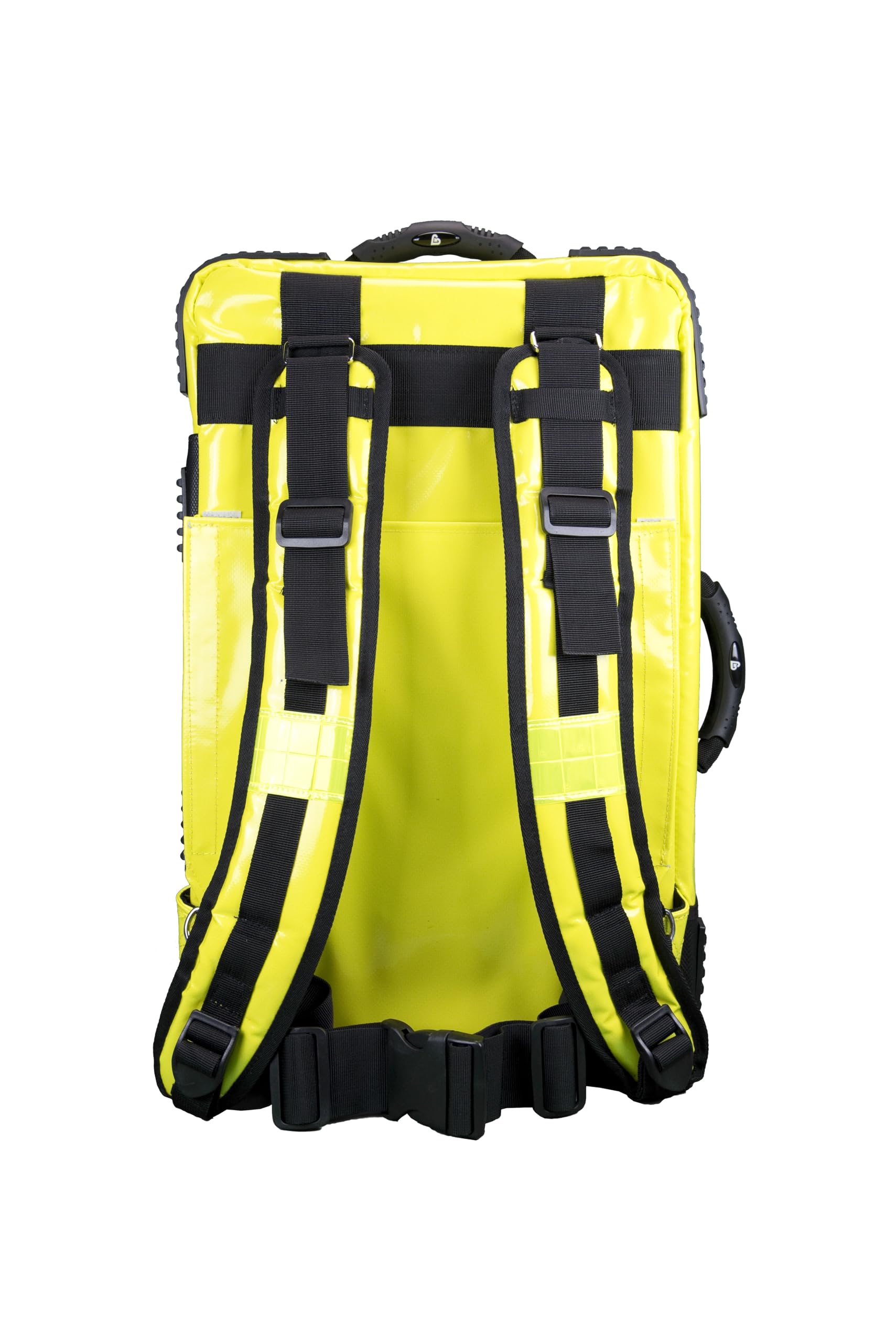 Notfallkoffer/Notfallrucksack Premium X1 aus Plane - LEER GELB