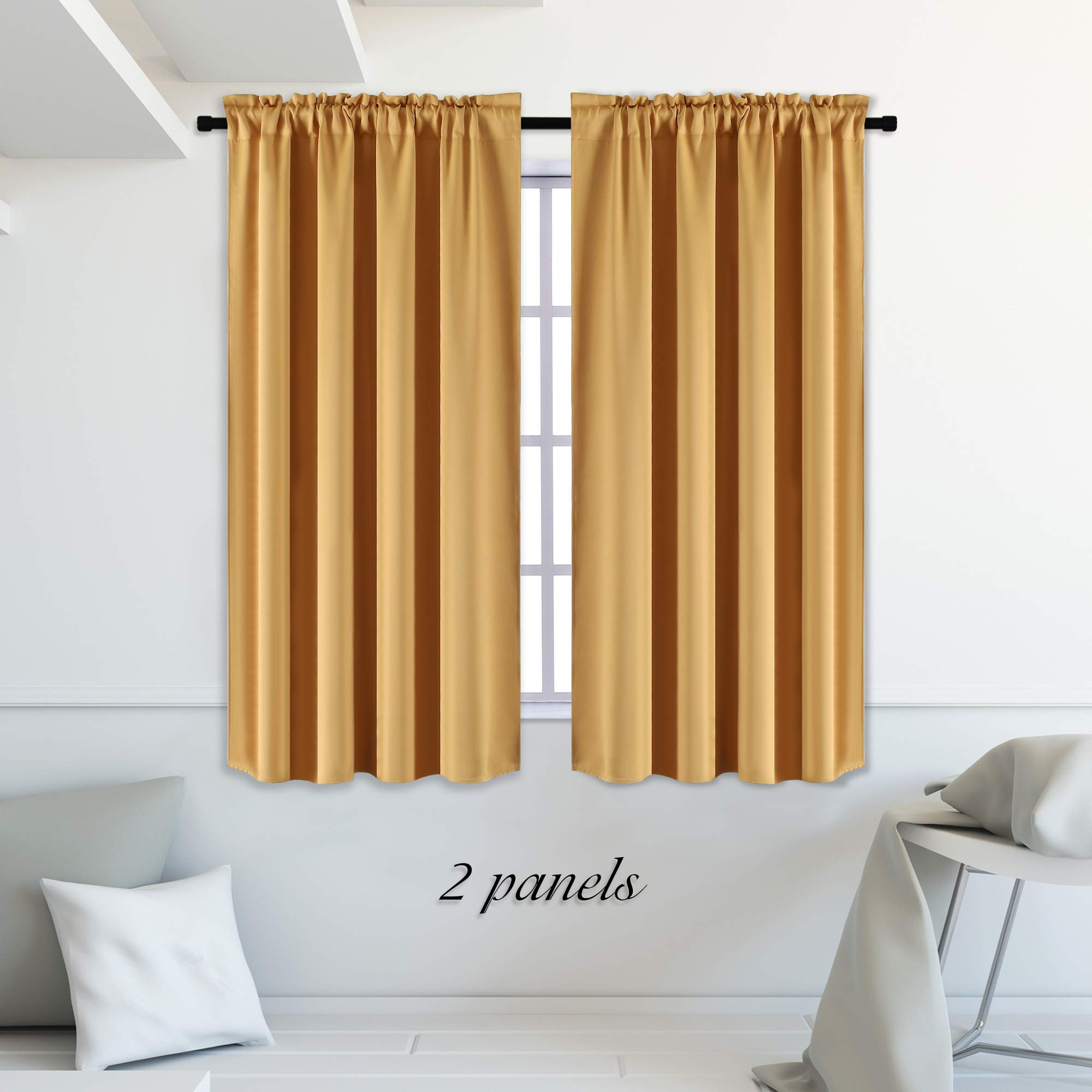 Gold Kitchen Curtains Curtains & Drapes