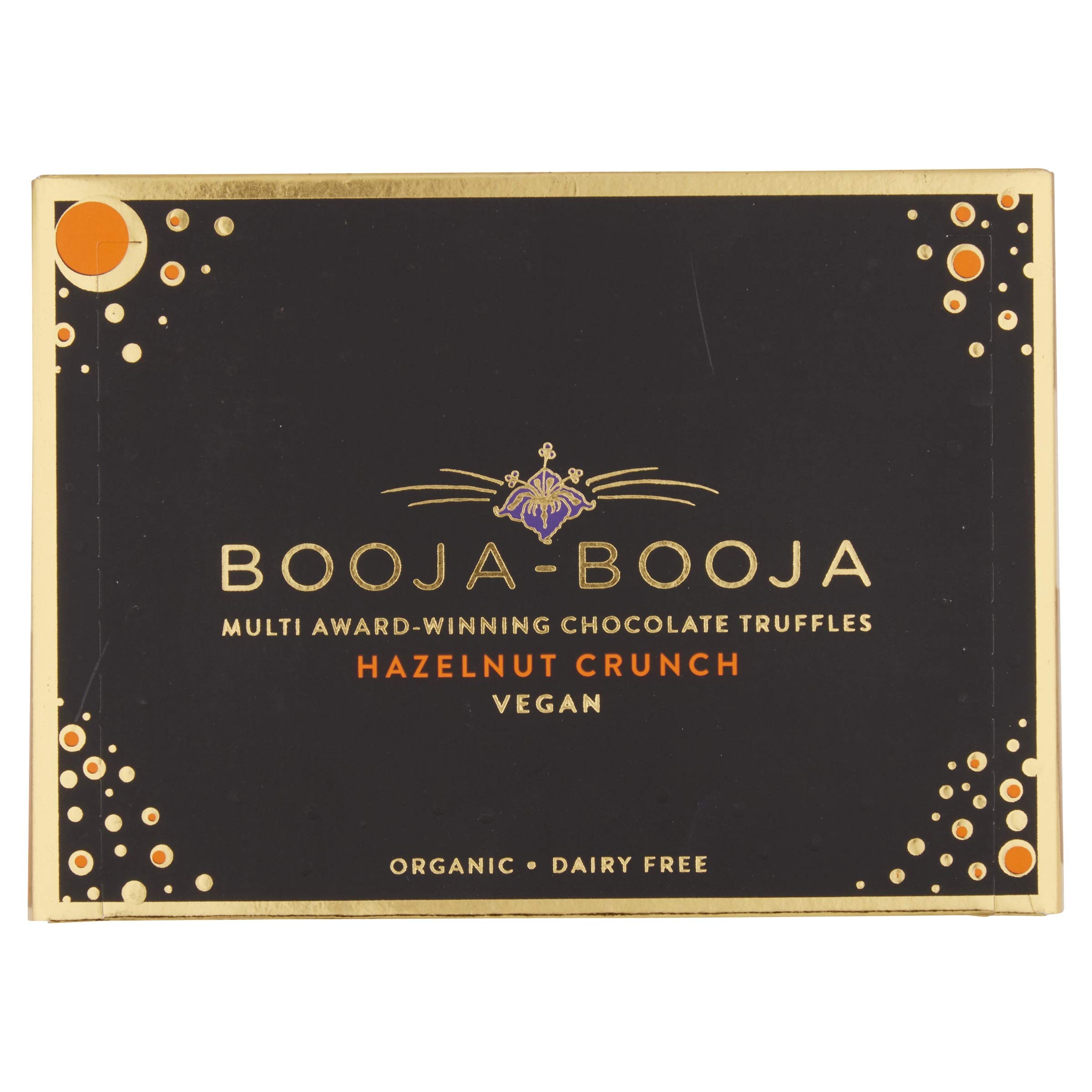 Booja-Booja, Hazelnut Crunch Chocolate Truffles 92g (Pack of 8)