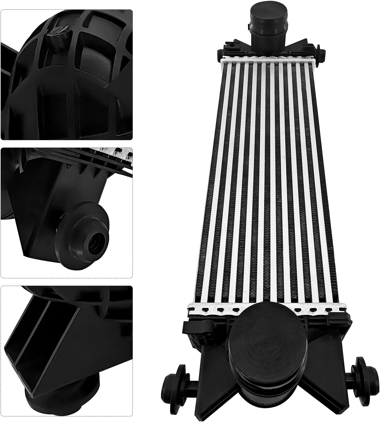 MB3Z6C839A Turbo Intercooler Compatible with Ford Bronco 2021 2022 2023 2024 2.3L 2.7L MB3Z-6C839-A