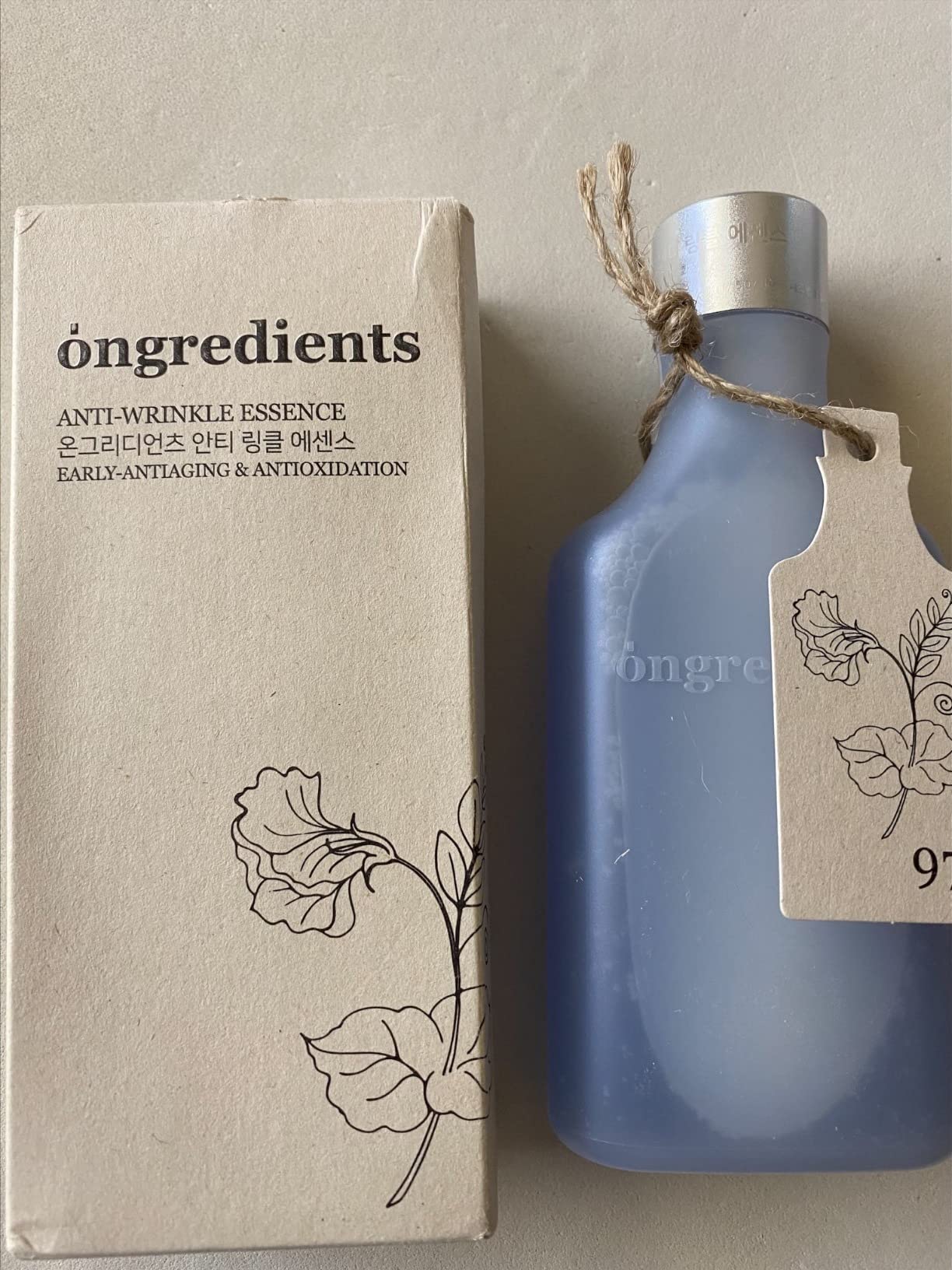 Ongredients Anti-Wrinkle Essence, 24-hour Elasticity Care