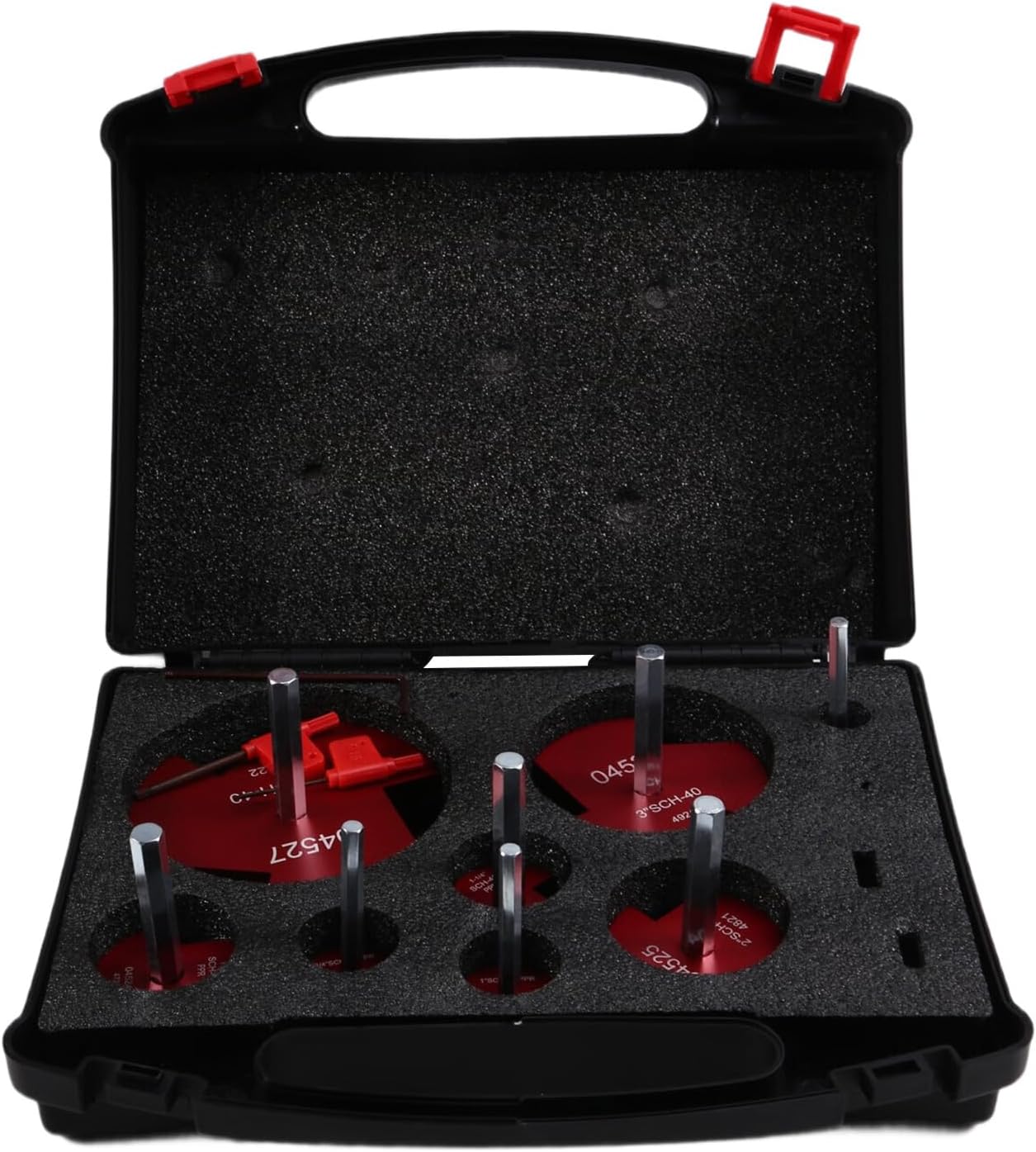 PVC Pipe Reamer Kit forStandard 1/2Inch Drill PVC Fitting Saver PVC Pipe Reamer Tool PVC Socket Saver