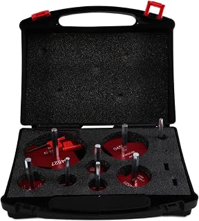 PVC Pipe Reamer Kit forStandard 1/2Inch Drill PVC Fitting Saver PVC Pipe Reamer Tool PVC Socket Saver