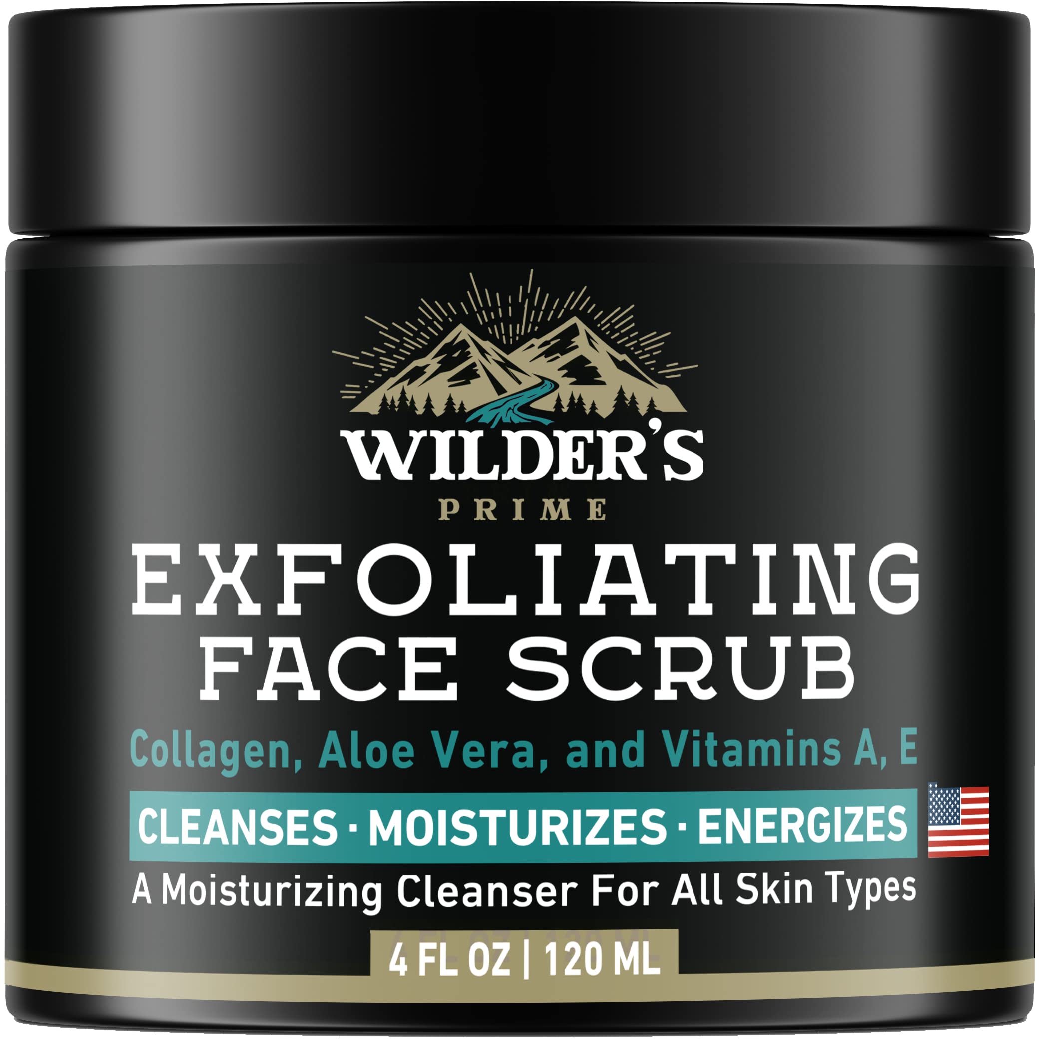 Buy Men's Face Scrub Exfoliating & Moisturizing SkinCare Made in