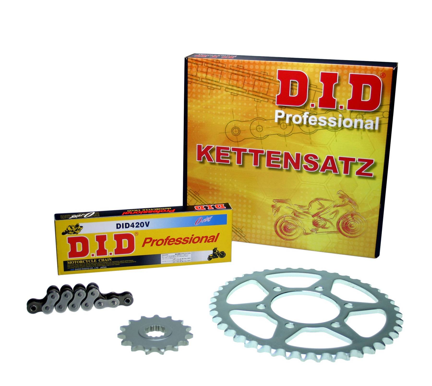 Kettensatz Für Honda AFS 110 Wave 2012-2013 | DID O-Ring Kette Verstärkt