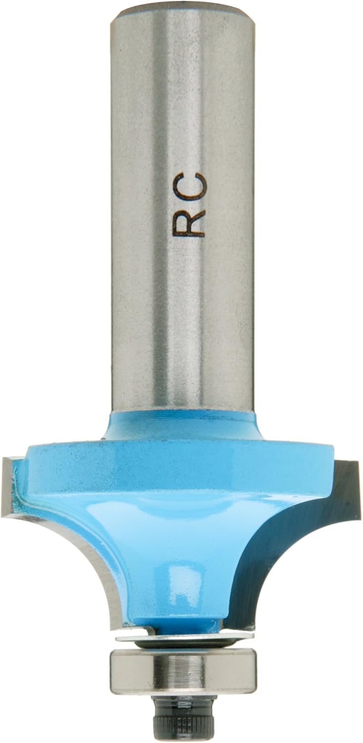 Roman Carbide DC1186 3/8-Inch Radius Roundover, 1/2-Inch Shank