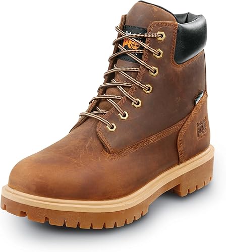 Timberland PRO Men's 6 Direct Attach MaxTRAX Steel Toe Waterproof Insulated Boot