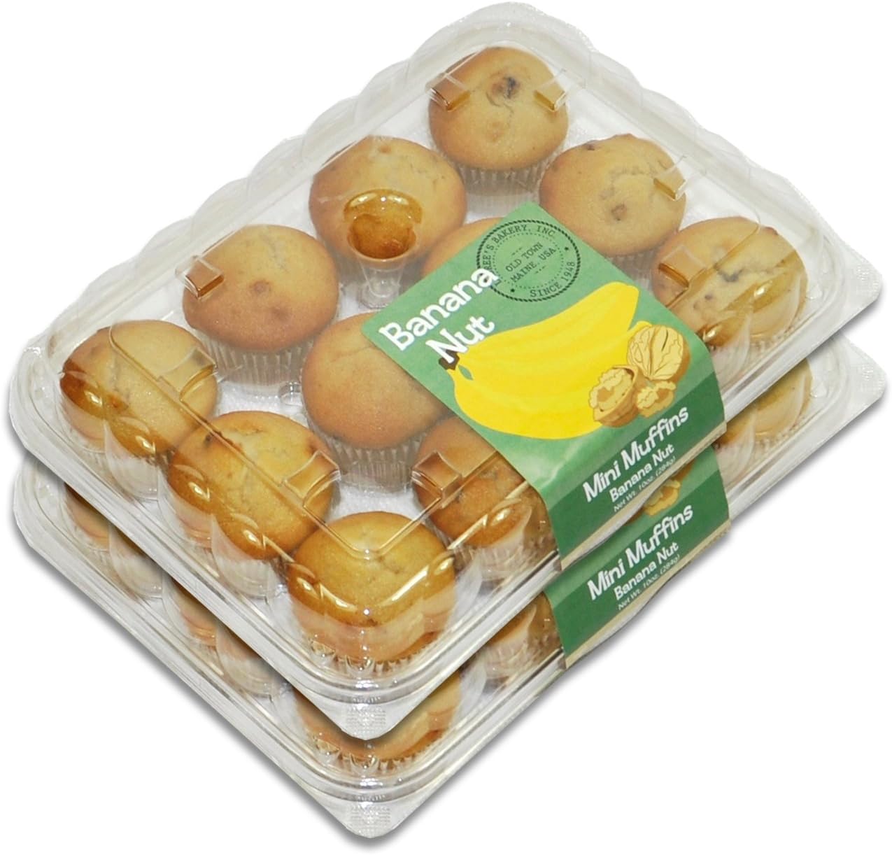 Mini Muffins - 2 Packages (Banana Nut)