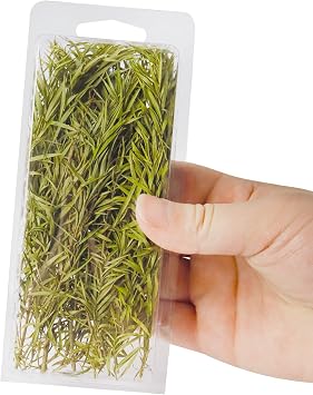 Warmtree Miniature Shrubs for Diorama Supplies, 6 Inch Green Bushes