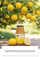 Vista 2 de ¡Otea! Té de cítricos, mermelada de yuza para bebidas y postres, crema de conservas de cítricos de miel (frasco de 2.2 libras)