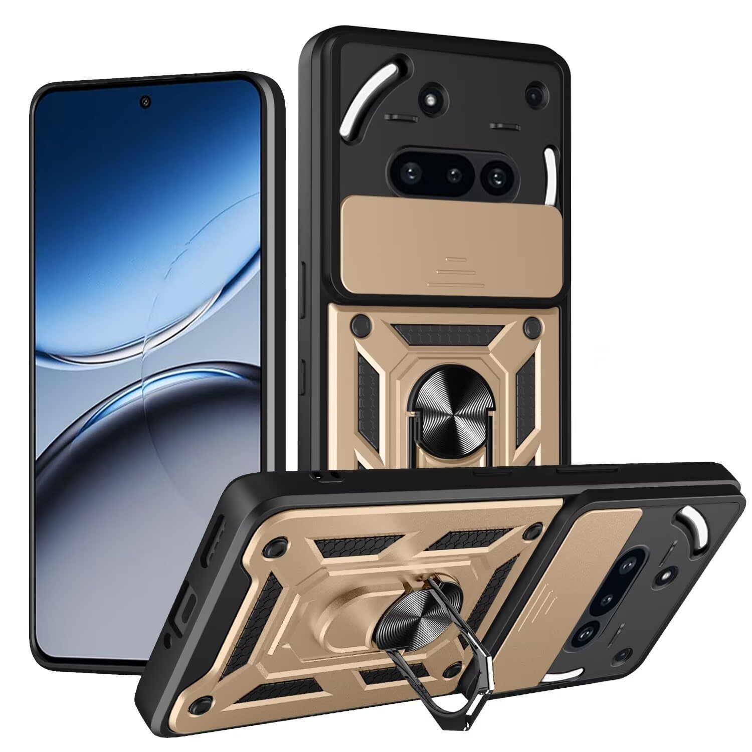 YANJIEER für Samsung Galaxy A56 Handyhülle mit Band, Mädchen
