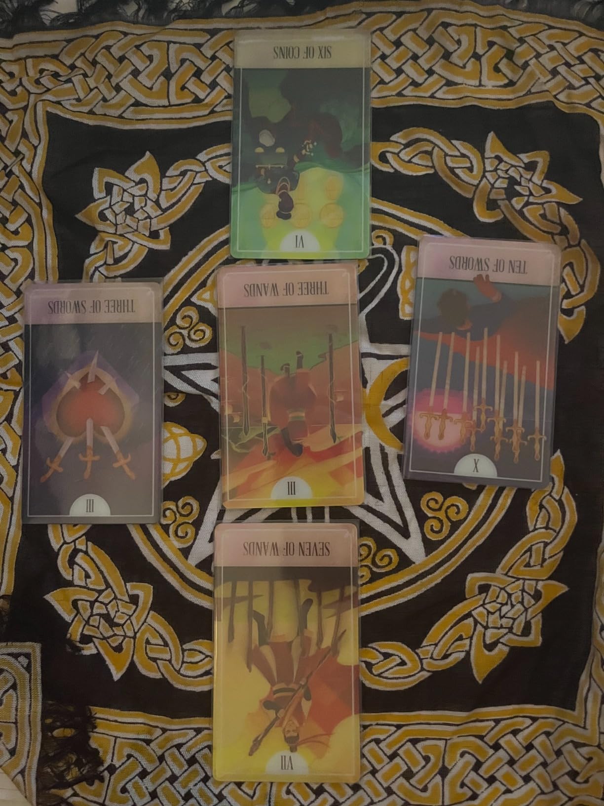 tarot card sleeves MTG LotR Sauron A Art Sleeves [100] – The Guardtower