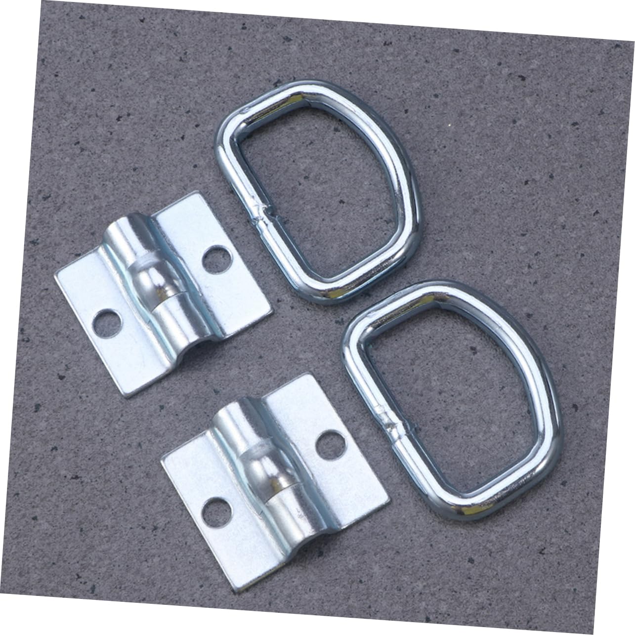 16stücke D-ring-zurröse für Anhänger Hochleistungs-d-ringe Anhänger-zurrösen Kleiner D-ring D-ring-halter Zurrösen-lieferung Utv-d-ringe Schienen-zurrösen Anhängerzubehör
