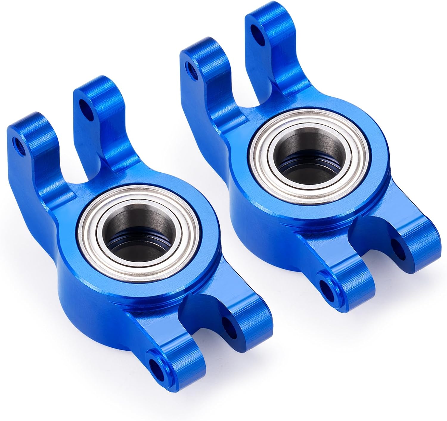 LSG Aluminum Rear Steering Knuckles Rear Cup Hub for Arrma 1/18 Granite Grom Mega 380 Brushed 4X4 Monster Truck RC Car Upgrade Parts (Blue)