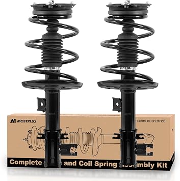 MOSTPLUS 2X Front Complete Struts 172901 172902 Compatible for 2013-2018 Nissan Altima Front Struts Shocks Absorbers Coil Spring Assembly
