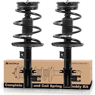 MOSTPLUS 2X Front Complete Struts 172901 172902 Compatible for 2013-2018 Nissan Altima Front Struts Shocks Absorbers Coil Spring Assembly