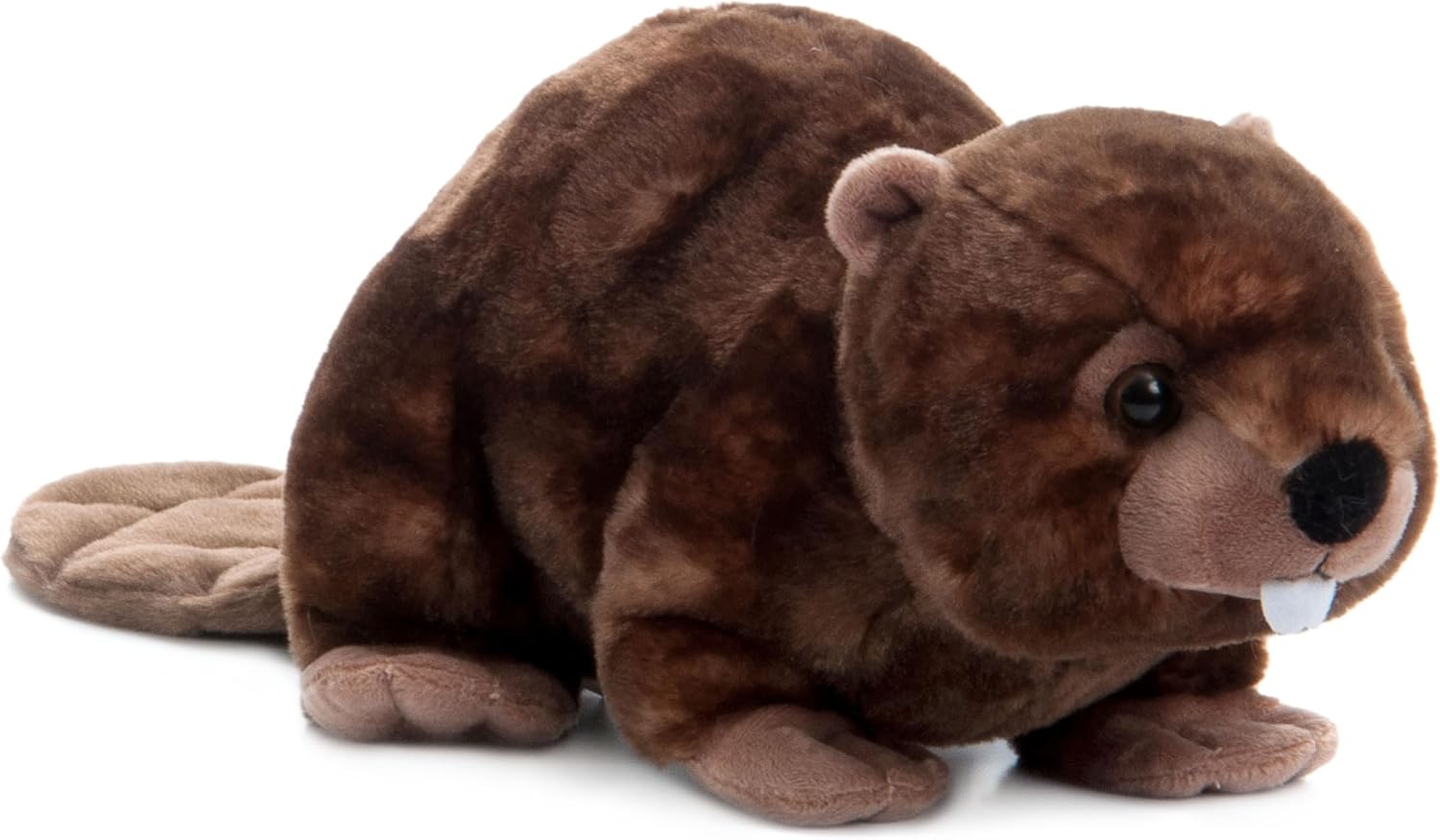 The Petting Zoo Beaver Stuffed Animal, Gifts for Kids, Wild Onez Zoo Animals, Beaver Plush Toy 12 inches - Image 3