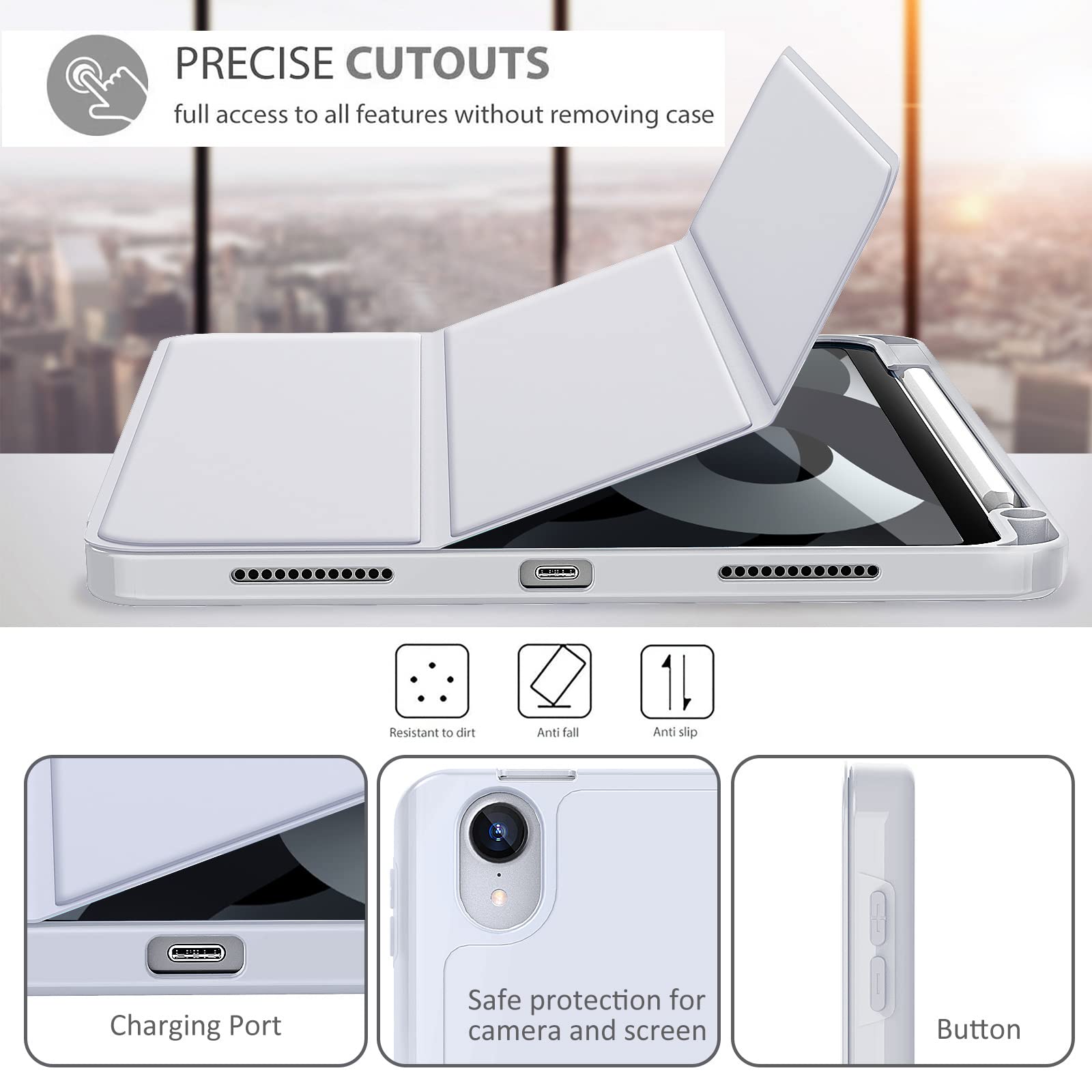 Amazon.co.jp: Hoidokly iPad Air 第5世代ケース 2022 iPad Air