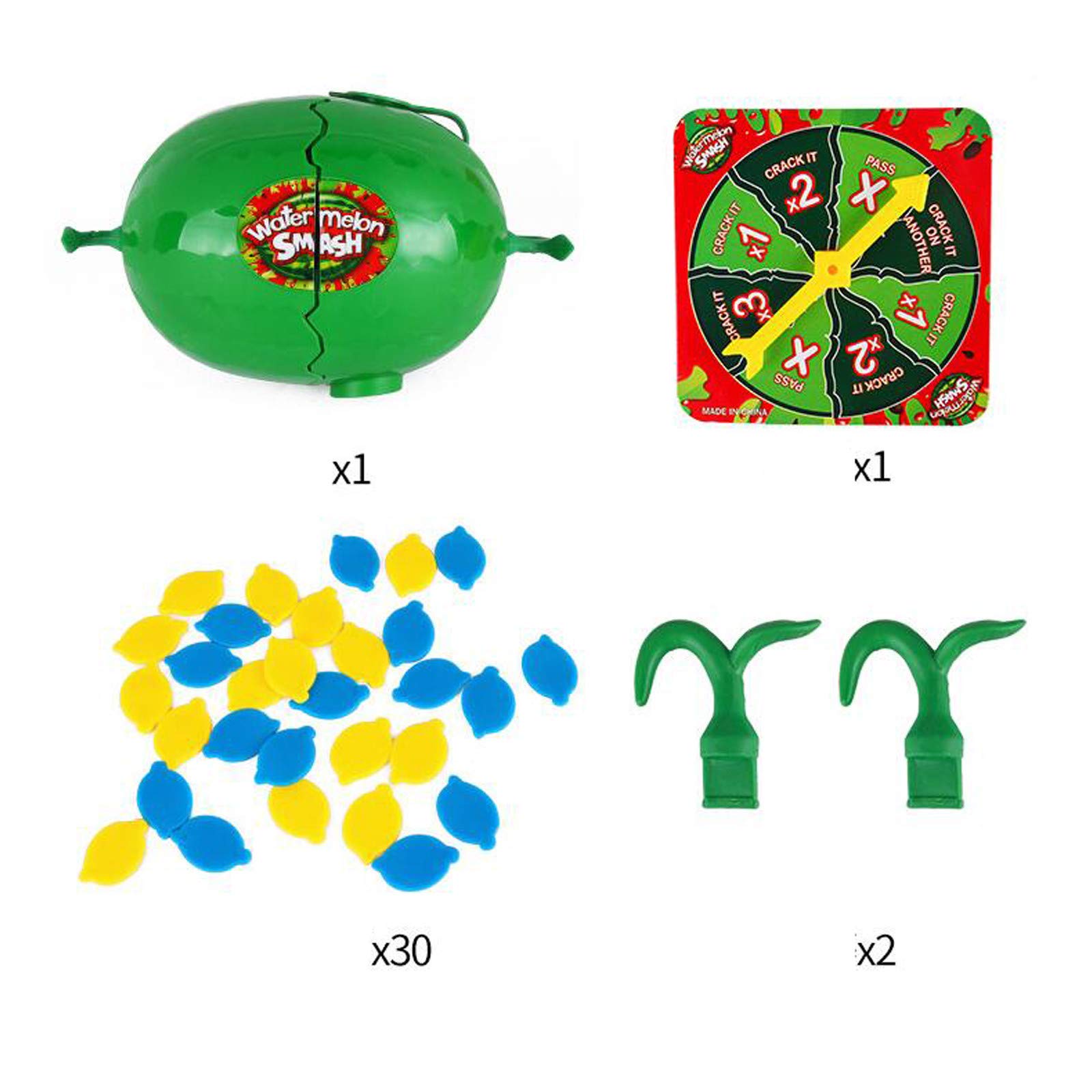 Juego Watermelon Smash: Interactivo para Familiares, Desafío De Ruleta para Crear Suspenso, De Reunión Al Aire Libre De Alta Energía, Probabilidad Educativa Y Juego De Reflejos