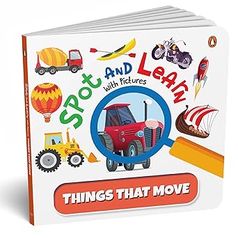 Spot and Learn with Pictures: Things that Move