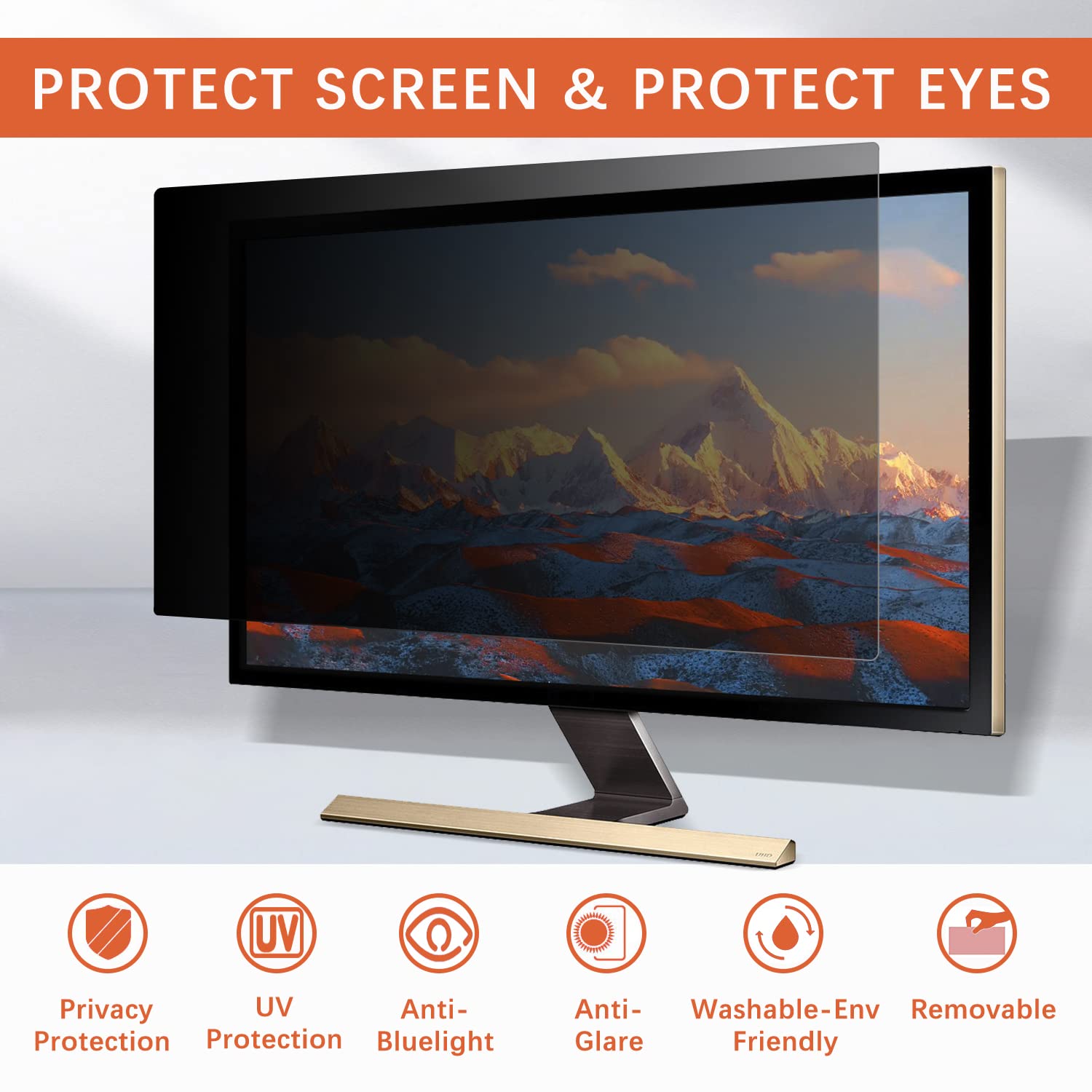 HaruYo Protector De Pantalla De Privacidad Compatibile Con Samsung Galaxy Tab S9 11" 2023, Filtro De Privacidad, Anti-Espion Privacy Screen Película