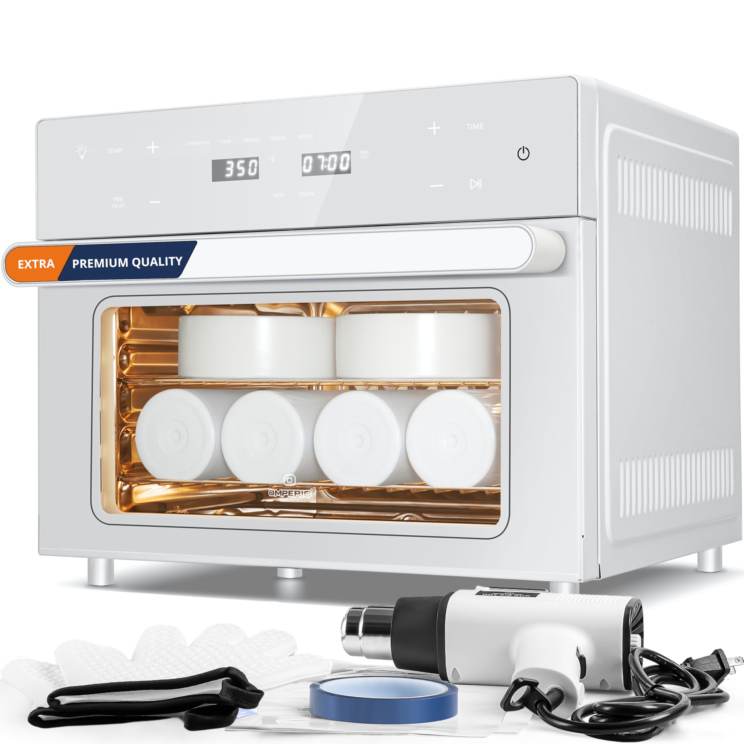 OMPERIO Sublimation Oven Machine, 32Qt 110V 1800W