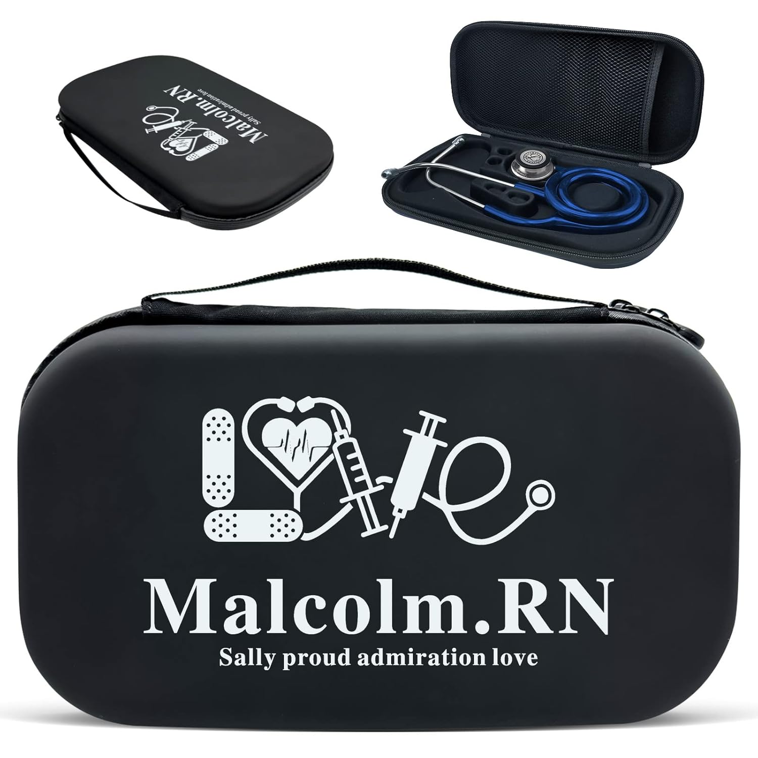 Bellblow Personalized Stethoscope Case for Men Women