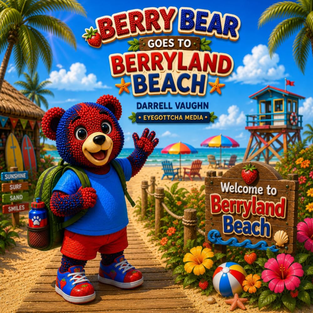 Berry Bear goes to Berryland Beach (The Berry Bear Adventures)