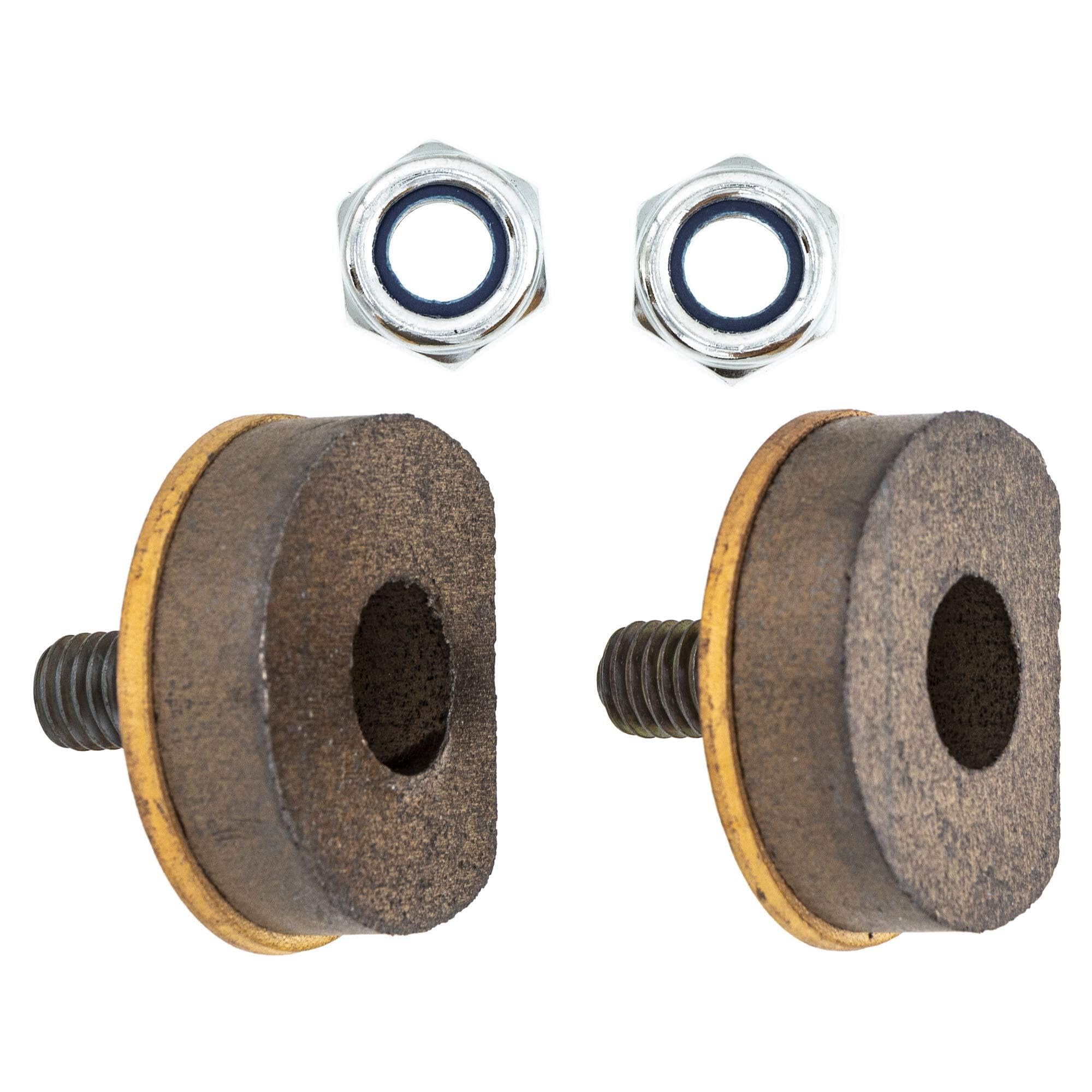 Juego de Pastillas de Freno for Can-Am Ski-Doo Summit 500 for Tundra R fórmula SLS STX 860700700 Cerámica Trasera 2 Unidades (Size : 4 Sets (4 Wheels))