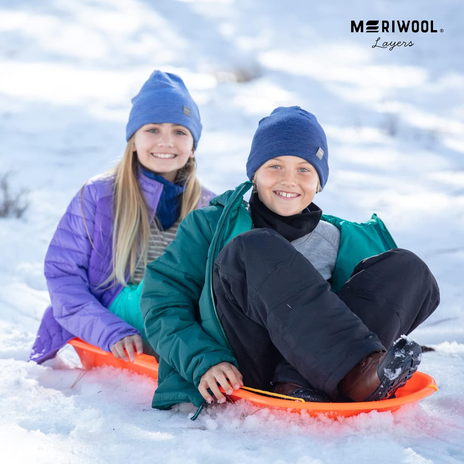 MERIWOOL Kids Merino Wool Beanie Hat - Warm, Breathable Unisex Children Knit Cap for Boys and Girls - Image 6