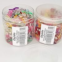 Vista 2 de Clips de costura, 100 piezas con caja de plástico, clips de acolchado de alta calidad para suministros de herramientas de manualidades, clips