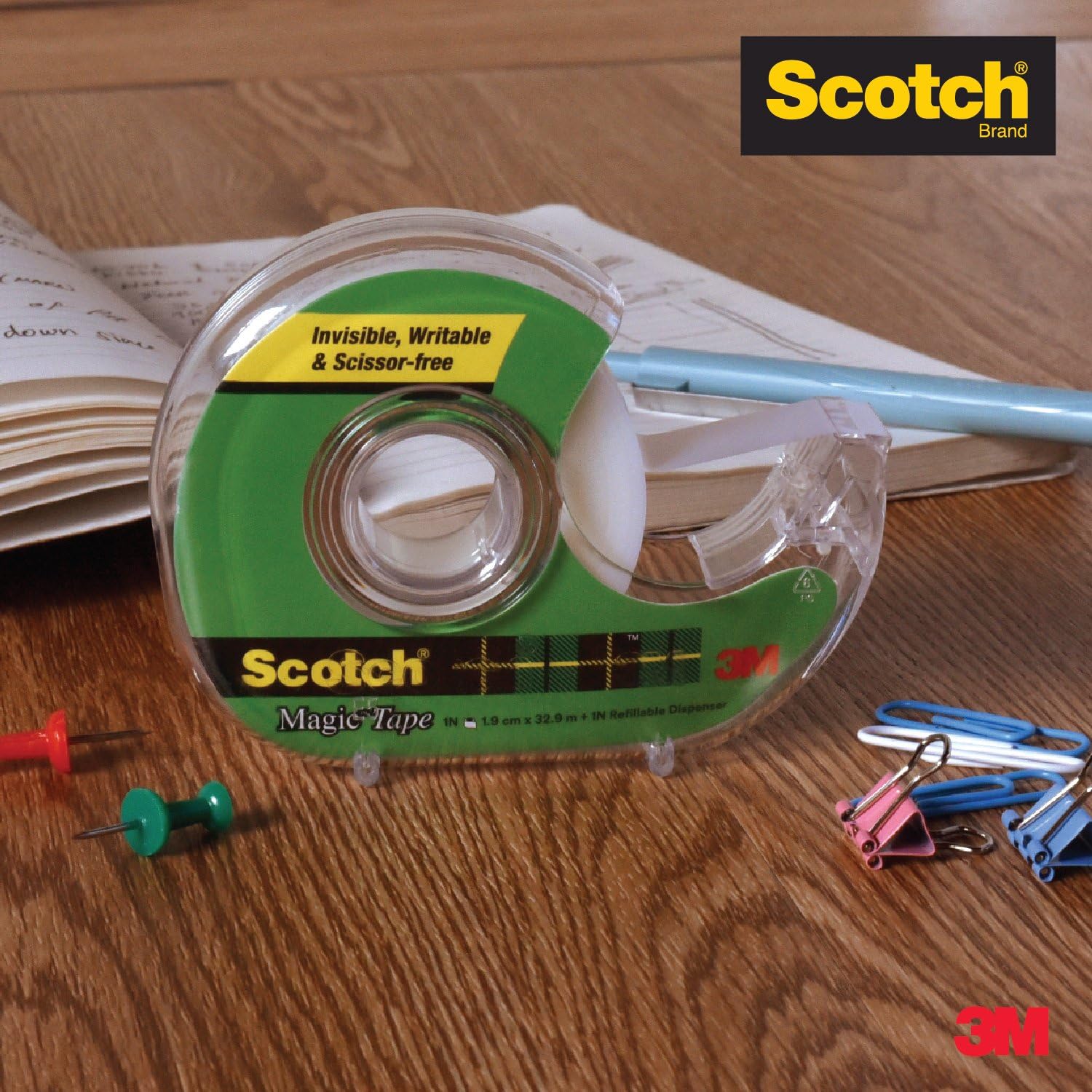 Scotch Magic Tape Dispenser, 19 mm x 32.9 m 4