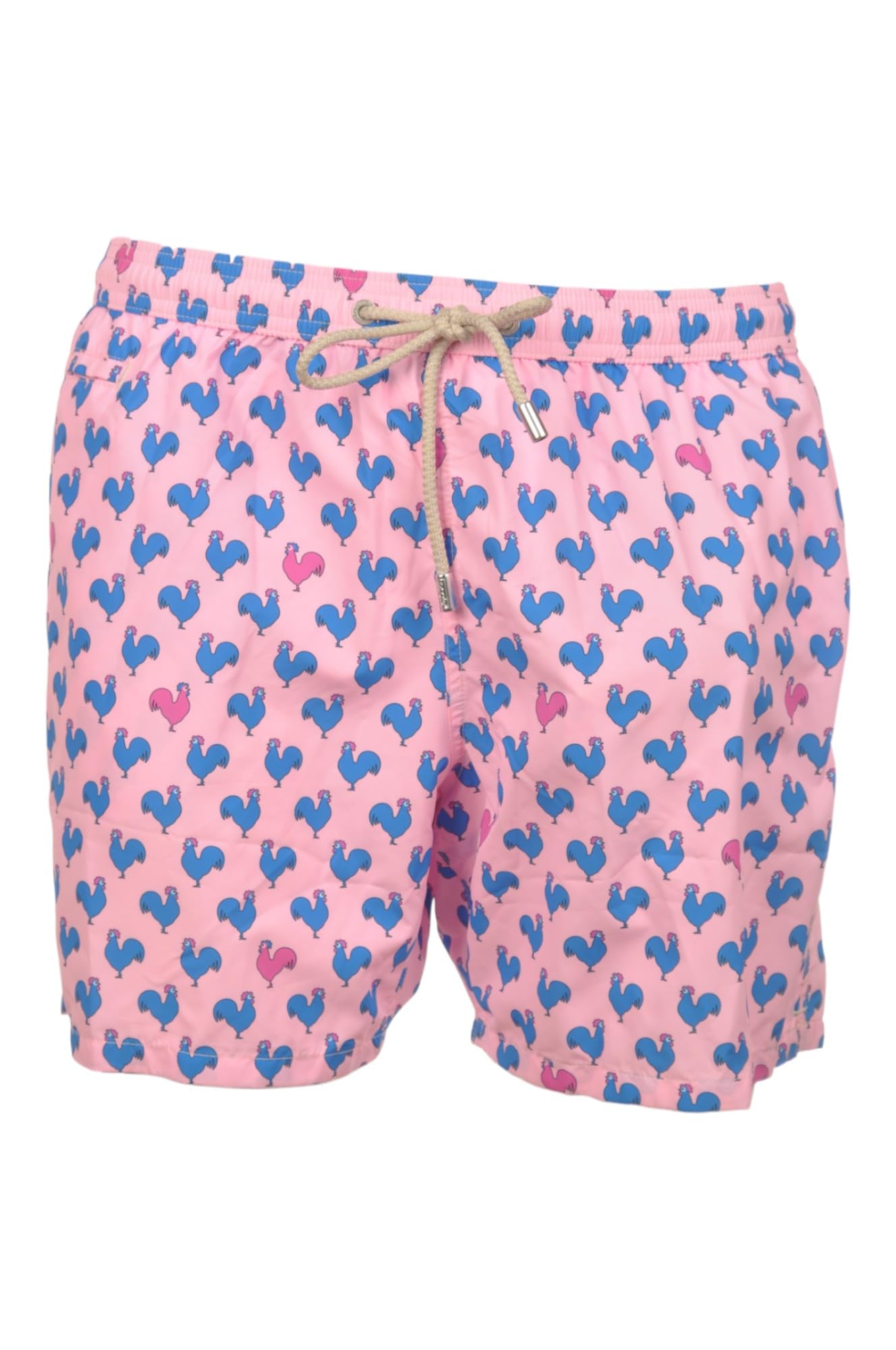 Saint Barth, Costume Boxer con Fantasia Gallo Bluette e Fuxia. LIGHTING-2117Rosa Taglia S