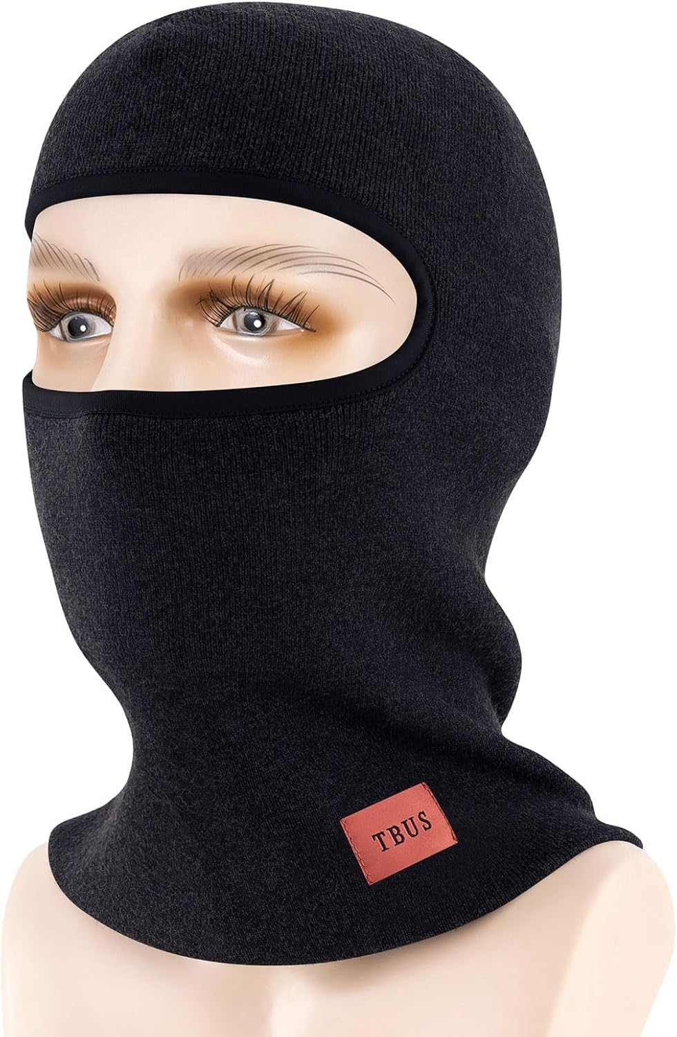 TBUS Men’s Knit Insulated Face Mask Beanie, Thermal Full Face Cover Ski Mask for Cold Weather for Women and Men - Image 7